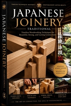 Paperback Japanese Joinery: Mastering: Illustrated Lessons in Precision Woodworking, Seamless Joints, and Enduring Design Book