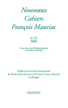 Paperback Nouveaux cahiers François Mauriac n°14 [French] Book