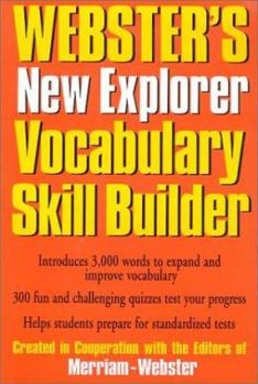 Hardcover Webster's New Explorer Vocabulary Skill Builder Book
