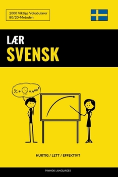 Paperback Lær Svensk - Hurtig / Lett / Effektivt: 2000 Viktige Vokabularer [Norwegian] Book