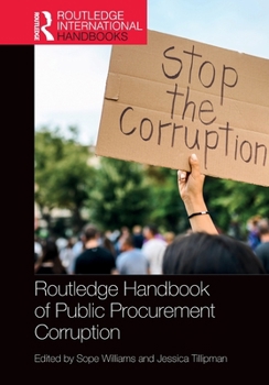 Paperback Routledge Handbook of Public Procurement Corruption Book