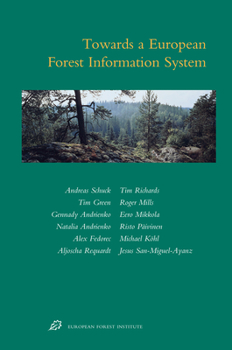 Hardcover Towards a European Forest Information System Book