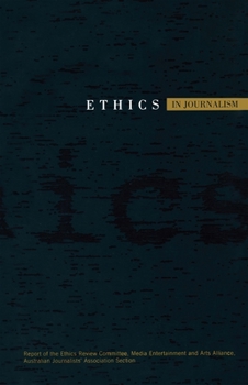 Paperback Ethics in Journalism Book