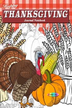 Paperback Happy Thanksgiving Journal Notebook Book