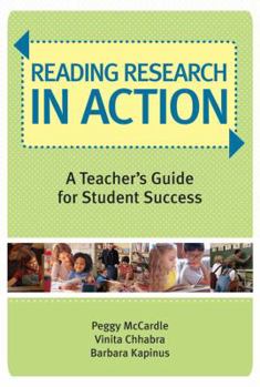 Paperback Reading Research in Action: A Teacher's Guide for Student Success Book