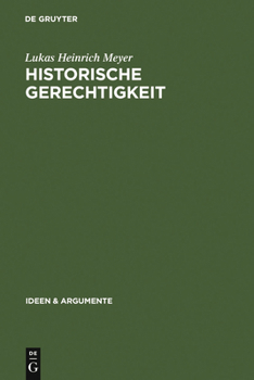 Hardcover Historische Gerechtigkeit [German] Book