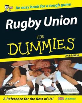 Paperback Rugby Union for Dummies Book