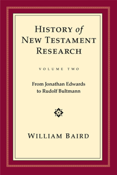 Hardcover History of NT Research Vol 2 Book