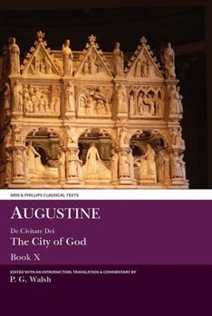 Paperback Augustine: The City of God Book X Book