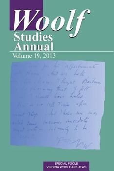 Paperback Woolf Studies Annual Volume 19 Book