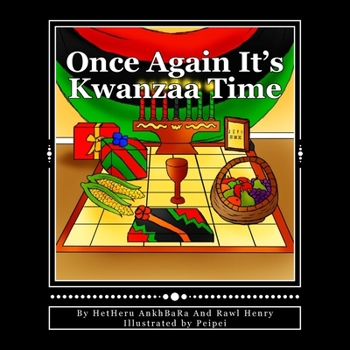 Paperback Once Again It's Kwanzaa Time Book