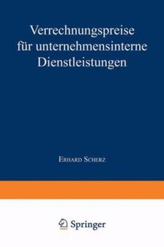 Paperback Verrechnungspreise Für Unternehmensinterne Dienstleistungen [German] Book