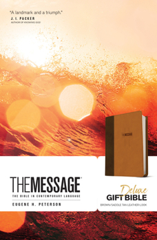 Imitation Leather Message Deluxe Gift Bible: The Bible in Contemporary Language Book