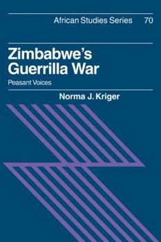 Paperback Zimbabwe's Guerrilla War: Peasant Voices Book