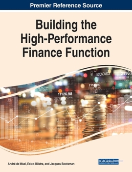 Paperback Building the High-Performance Finance Function Book
