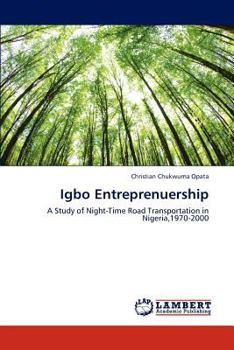 Paperback Igbo Entreprenuership Book