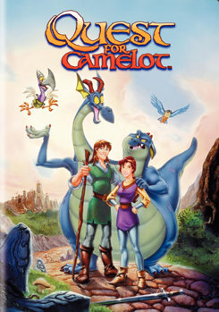 DVD Quest For Camelot Book