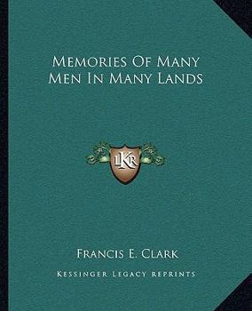 Paperback Memories Of Many Men In Many Lands Book