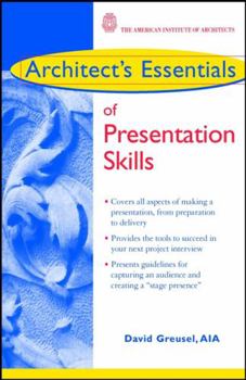 Paperback Architect's Essentials of Presentation Skills Book