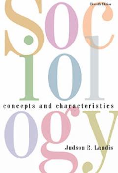 Paperback Sociology: Concepts and Characteristics Book