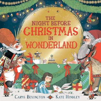 Paperback The Night Before Christmas in Wonderland Book