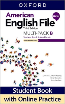 Paperback American English File 3e Multipack Starter B Pack Book