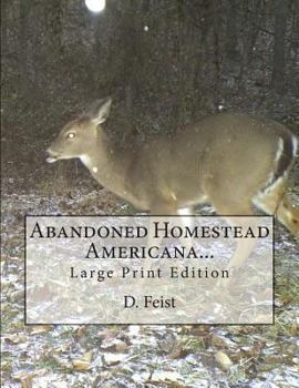 Paperback Abandoned Homestead Americana...: Large Print Edition [Large Print] Book