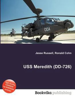 Paperback USS Meredith (DD-726) Book
