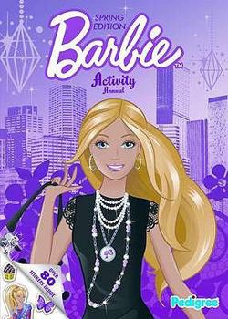 Paperback Barbie Spring Activity Annual 2010 Book