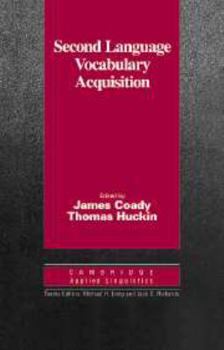 Second Language Vocabulary Acquisition: A Rationale for Pedagogy - Book  of the Cambridge Applied Linguistics