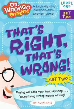 Cards That's Right, That's Wrong!: Level One, Set Two Book