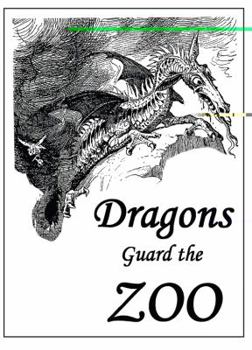 Hardcover Dragons Guard the Zoo Book