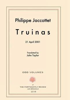 Hardcover Truinas: April 21, 2001 Book