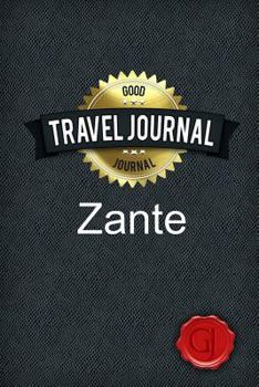 Paperback Travel Journal Zante Book