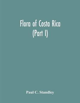 Paperback Flora Of Costa Rica (Part I) Book