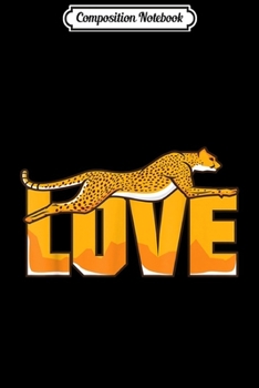 Composition Notebook: Cheetah Animal Instinct Born Wild Leopard Cat design  Journal/Notebook Blank Lined Ruled 6x9 100 Pages