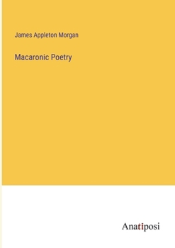 Paperback Macaronic Poetry Book