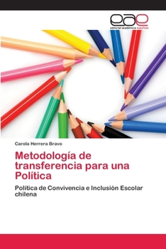 Paperback Metodología de transferencia para una Política [Spanish] Book