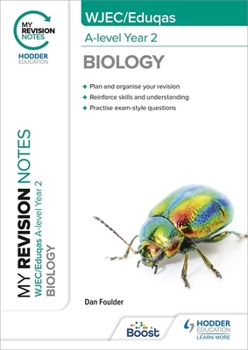 Paperback My Revision Notes: WJEC/Eduqas A-Level Year 2 Biology Book