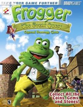 Paperback Frogger: The Great Quest : Official Strategy Guide Book