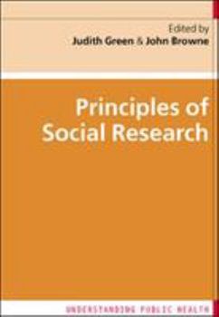 Paperback Principles of Social Research Book
