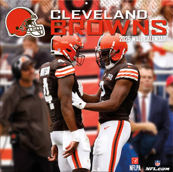 Cleveland Browns 2025 12x12 Team Wall Calendar