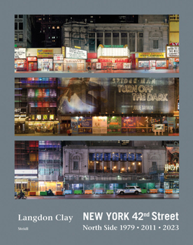 Hardcover Langdon Clay: New York 42nd Street Book