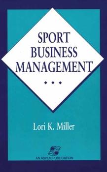 Paperback Sport Business Management Book