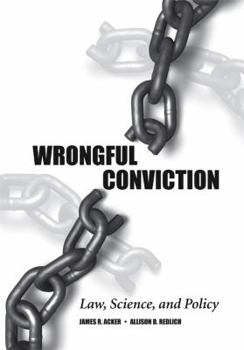 Paperback Wrongful Conviction: Law, Science, and Policy Book