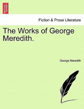Paperback The Works of George Meredith. Book