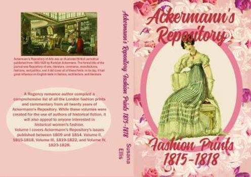 Paperback Ackermann's Repository Fashion Prints 1815-1818 Book