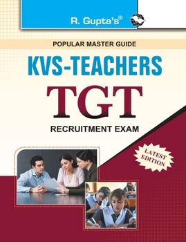 Paperback Kvs: Teachers TGT Recruitment Exam Guide Book