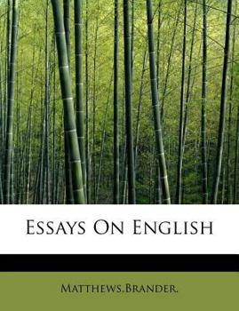 Paperback Essays on English Book