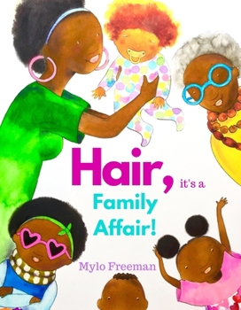 Hardcover Hair, It's a Family Affair Book